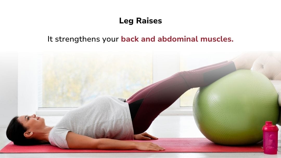 Leg Raises – Strengthen Core and Legs (Prenatal Exercises)