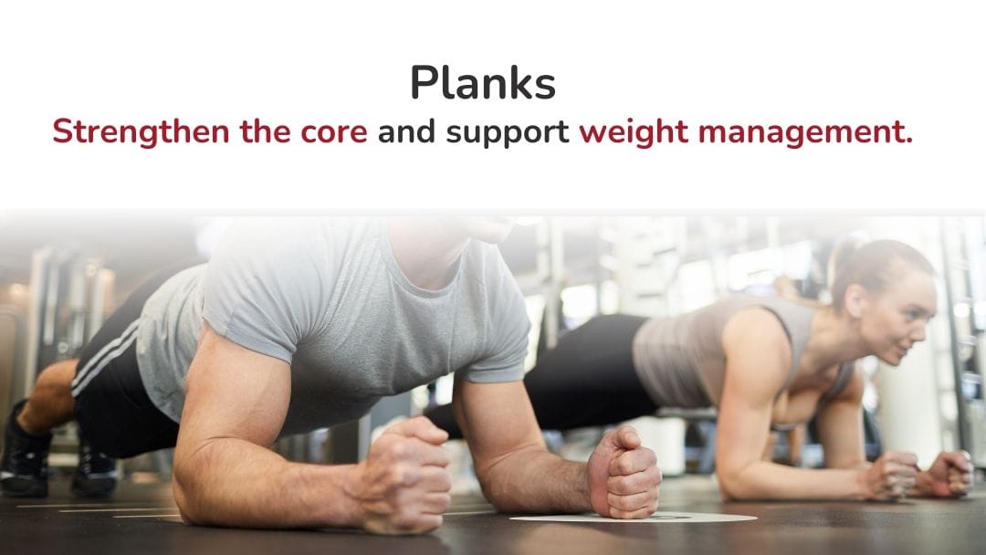 Planks - Strength Training for Weight Management